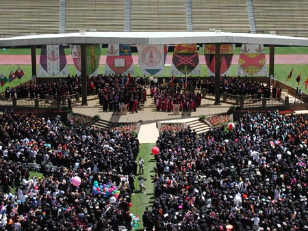 Stanford University Commencement Stage