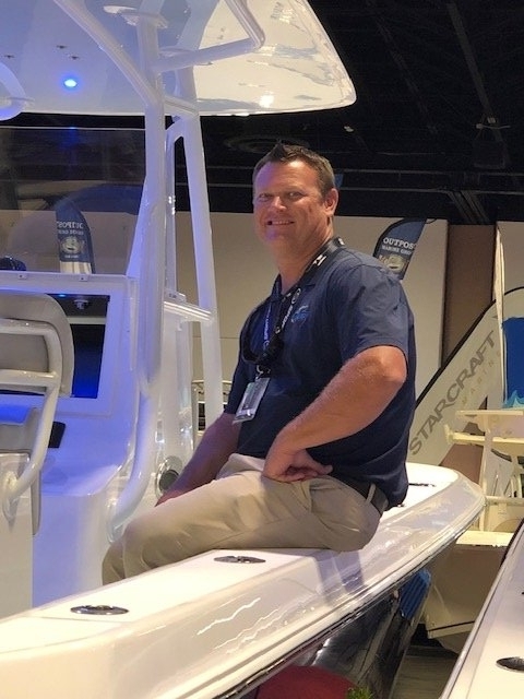 Picture of Jim Butler with Erickson Marine Corp. a certified Robalo boat dealership located in Sarasota, FL