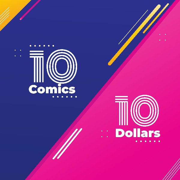 10 Comics for 10 Dollars Headshot