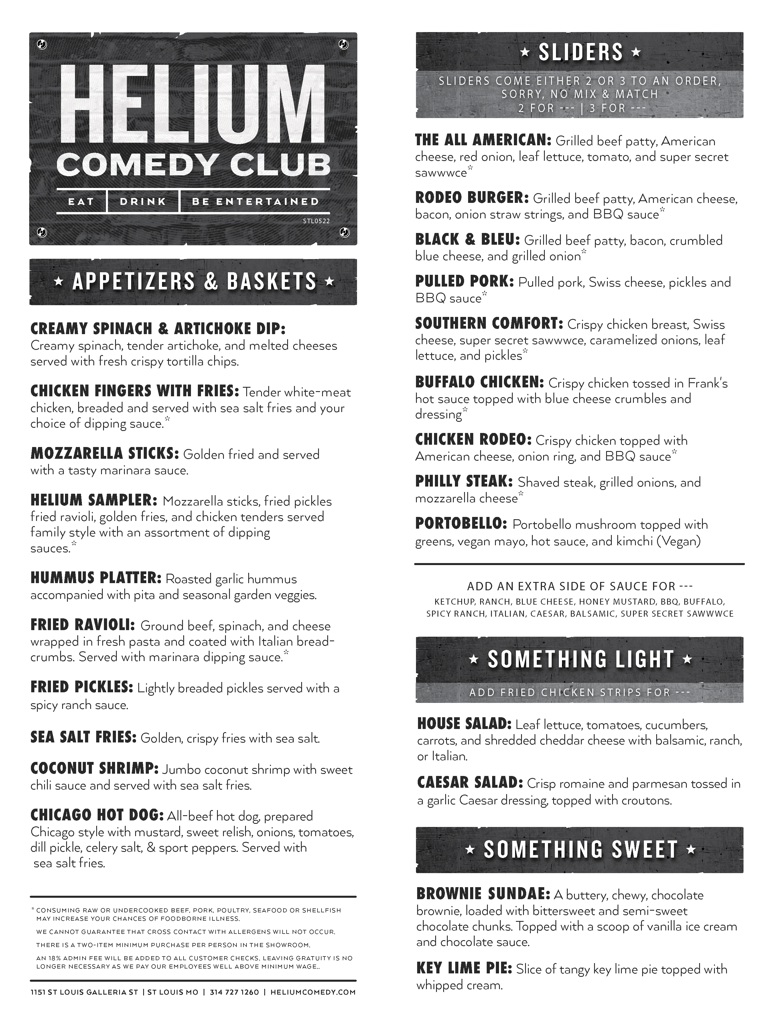 Helium & Elements Restaurant