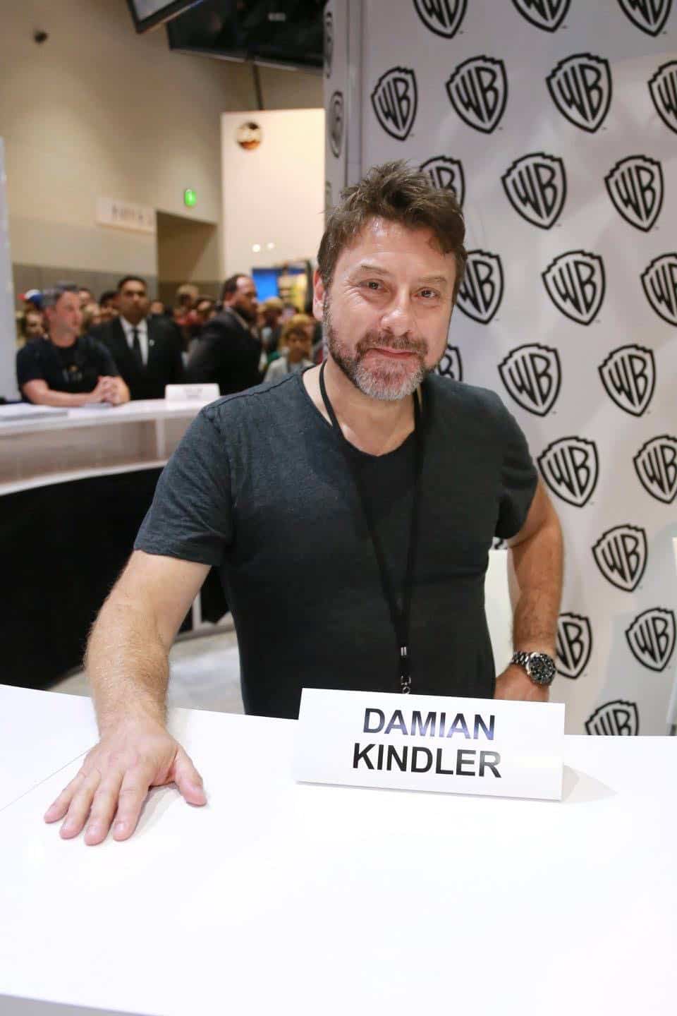 KRYPTON executive producer Damian Kindler visits the Warner Bros. booth at Comic-Con 2017 on Saturday, July 22. #WBSDCC (© 2017 WBEI. All Rights Reserved) KRYPTON executive producer Damian Kindler visits the Warner Bros. booth at Comic-Con 2017 on Saturday, July 22. #WBSDCC (© 2017 WBEI. All Rights Reserved)