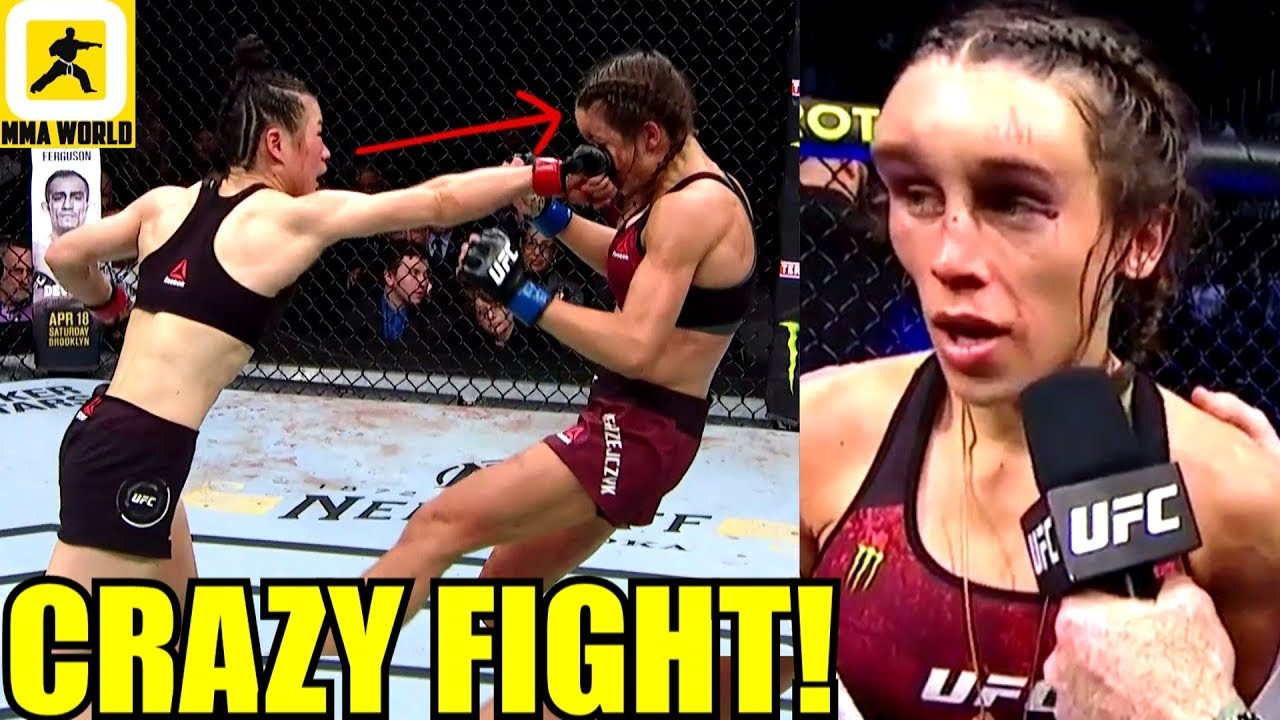 MMA Community Reacts to the GREATEST WOMAN'S MMA FIGHT ...