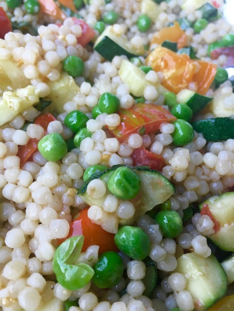 couscous, corn, vegetable, cereal, quinoa, pea, legume