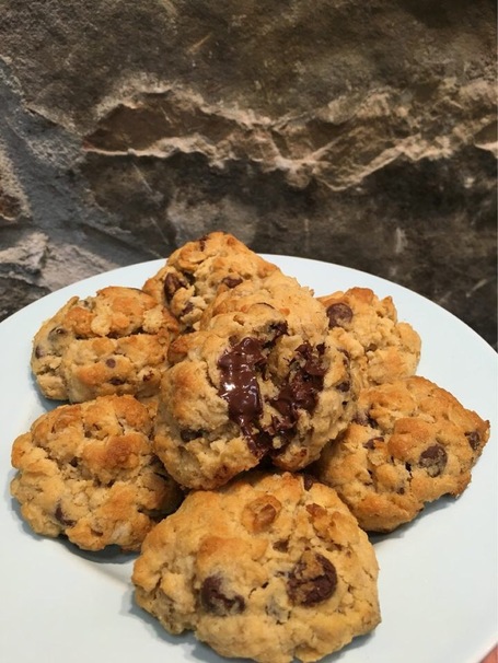 chocolate, cookie, butter