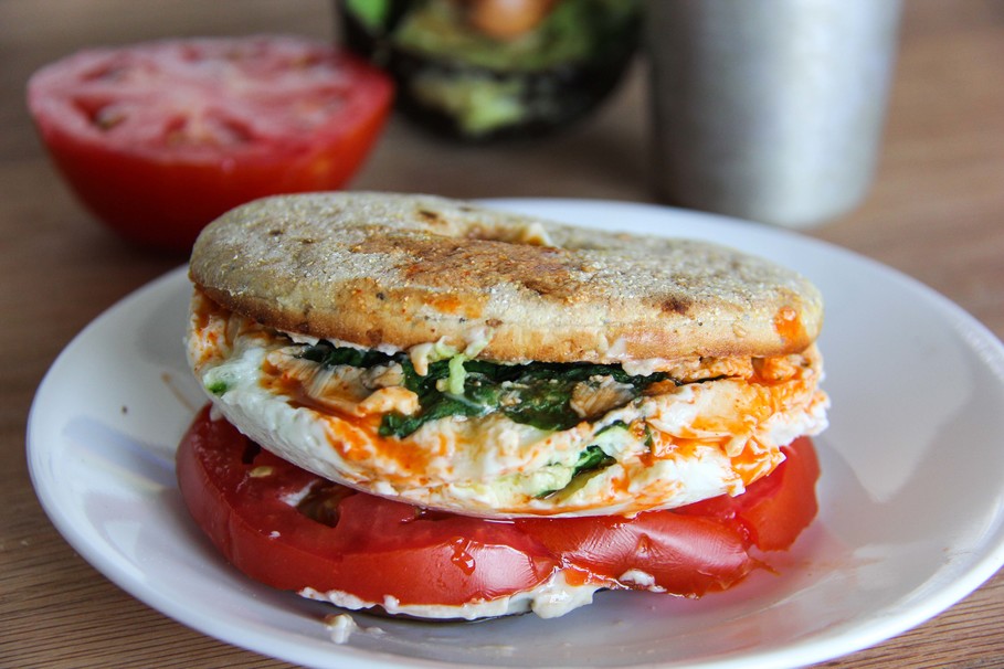 How to Make a HighProtein Egg White Breakfast Sandwich