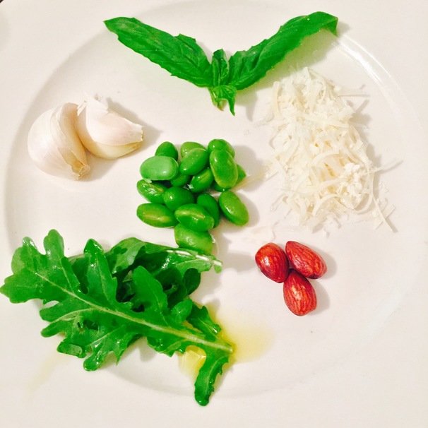 garlic, vegetable, salad