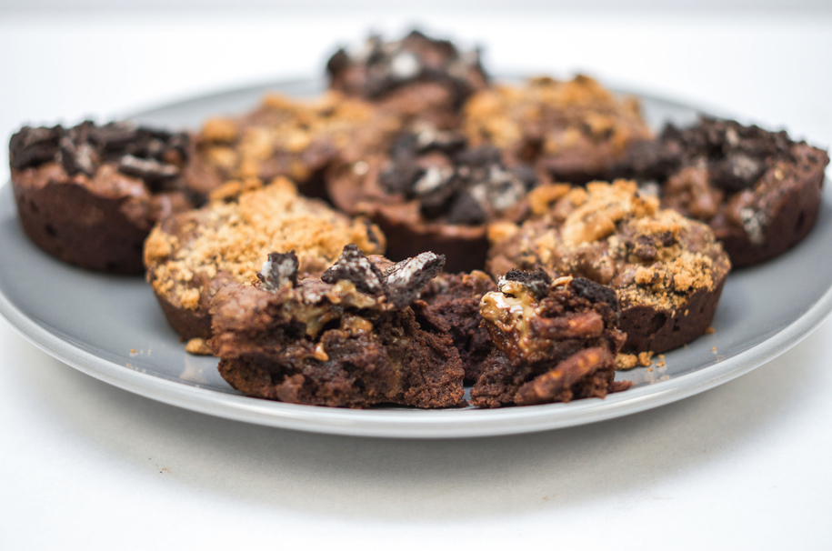 Everything but the Kitchen Sink Brownies That Are Salty & Sweet