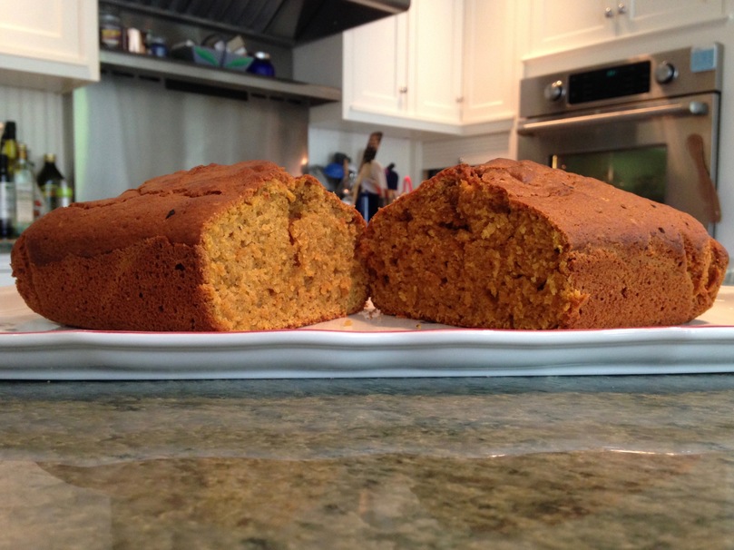 banana, carrot, bread, cake, walnut