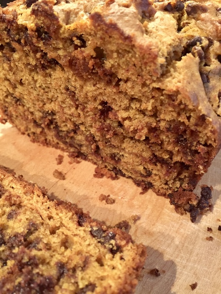 banana, bread, cake, chocolate