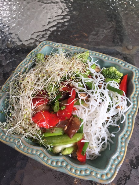 sprouts, vegetable, salad