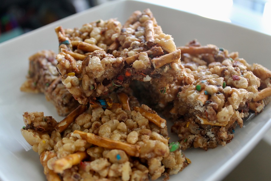 rice, cereal, meat, sweet