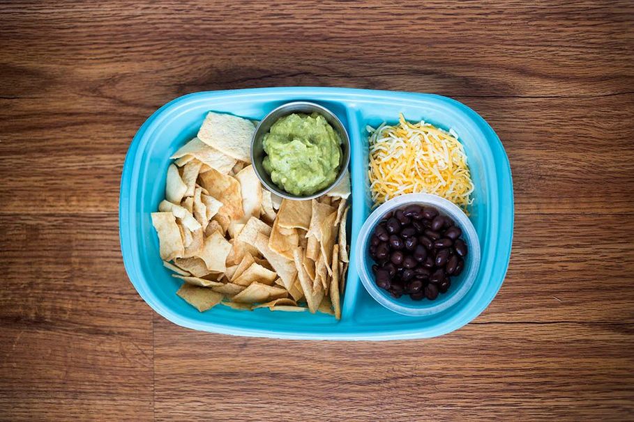 guacamole, avocado, vegetable, nachos