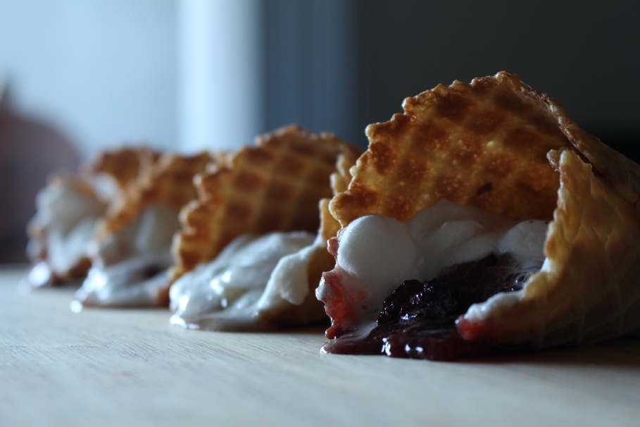 Here's How You Can Reinvent S'mores With Candy and Waffle Cones