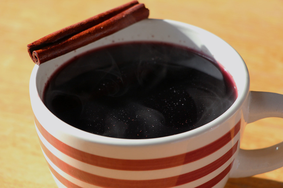 coffee, tea, sweet, wine, jam, grape jelly, gelatin