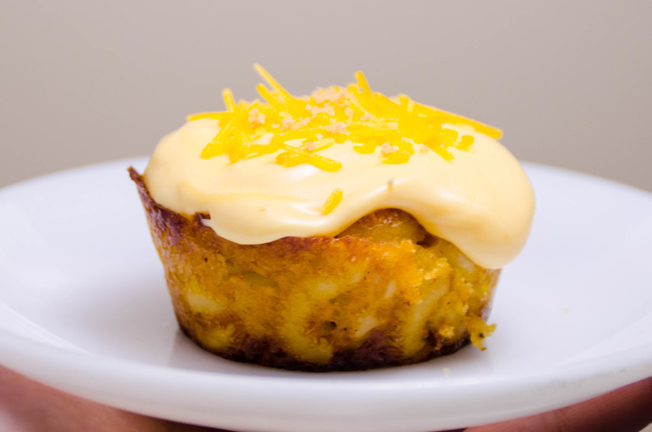 A Mac n' Cheese Cupcake Recipe to Impress All Your Friends