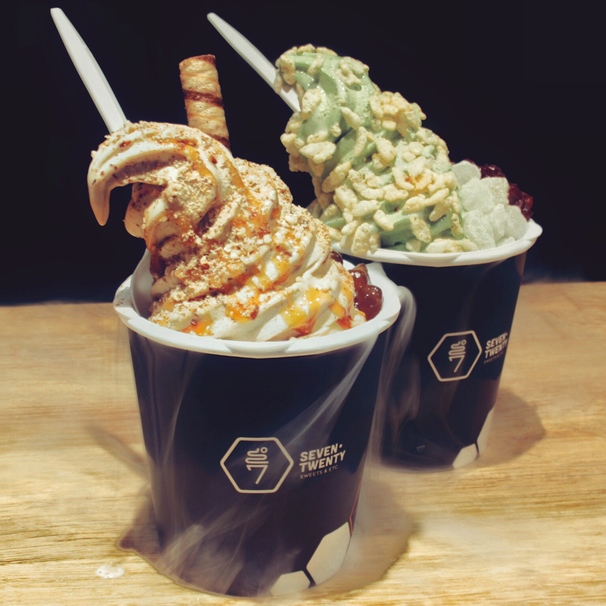 Ice cream bacon popcorn