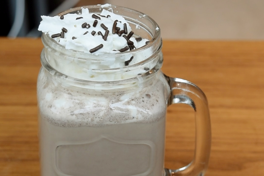 milk, cream, coffee, chocolate