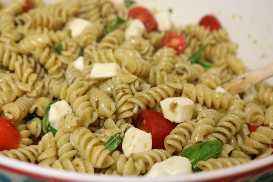 pasta, macaroni, tomato, spaghetti, salad, vegetable