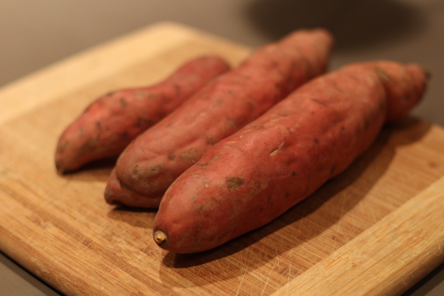 sweet potato, sausage, pasture, potato, tuber, vegetable