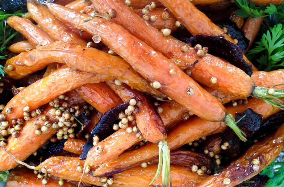 CorianderRoasted Carrots