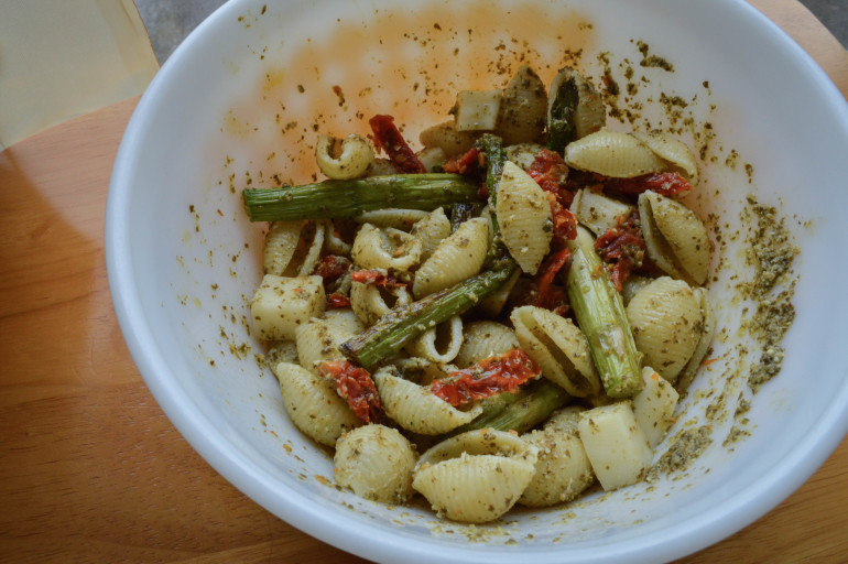 This Pesto and Asparagus Pasta Is Your New GoTo Cookout Side Dish