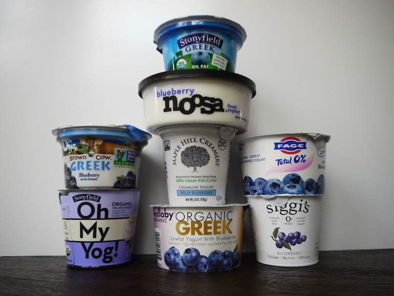 The Official Ranking of Whole Foods’ Gourmet Blueberry Yogurts