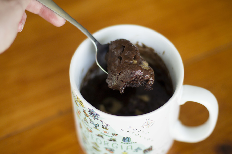 How to Make a Peanut Butter Microwave Brownie in a Mug