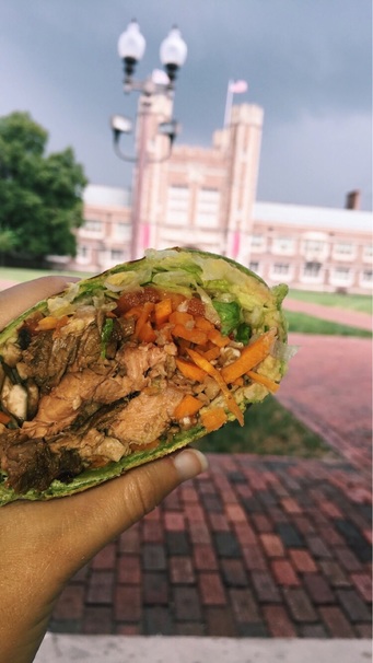 Best Places to Eat at Wash U meat pork