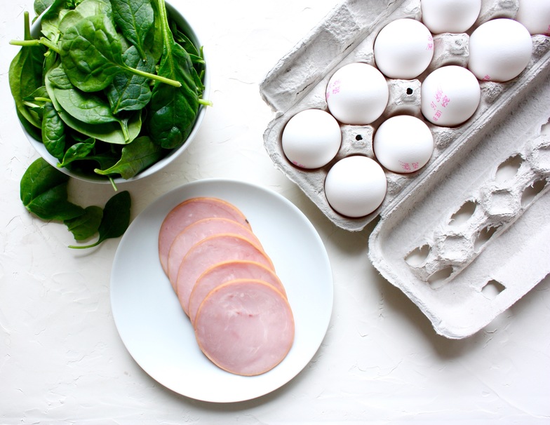 vegetable, bacon, pork, ham, meat, sausage, egg