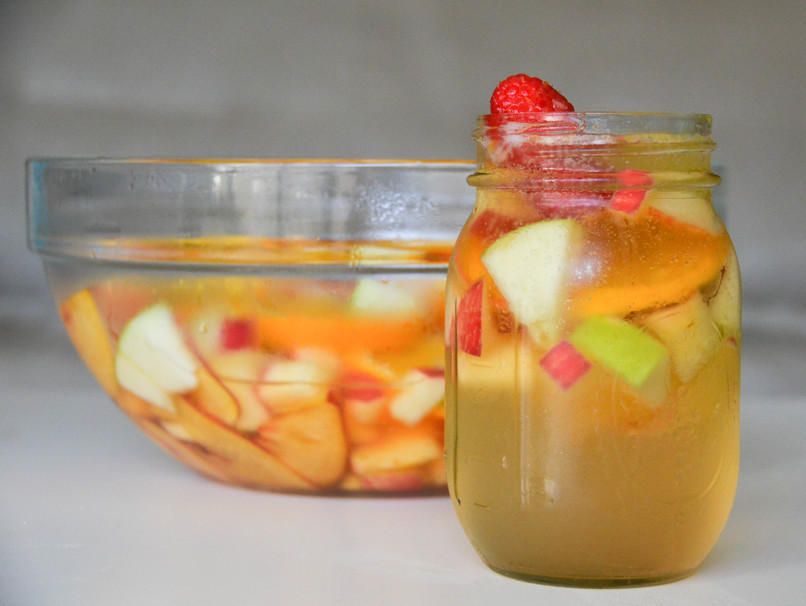 cocktail, juice, apple, sweet