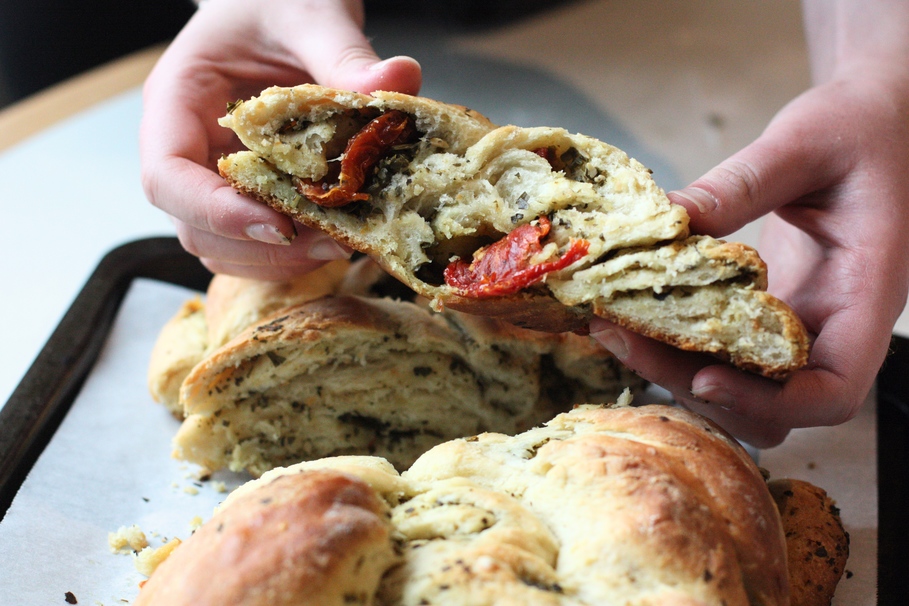 pastry, bread, dough, pizza