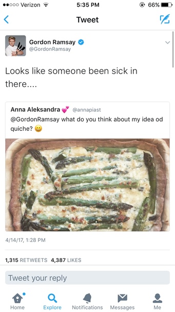 Gordon Ramsay asparagus cheese