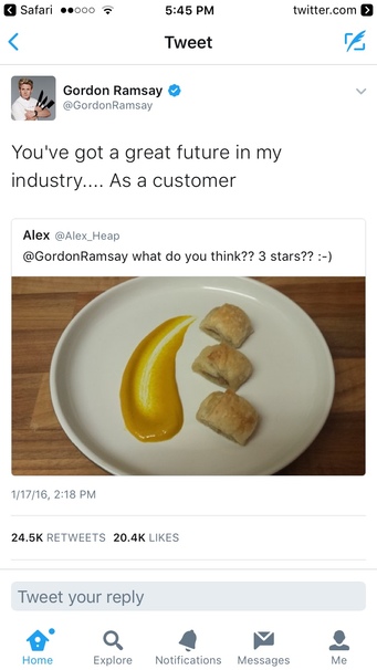 Gordon Ramsay bread