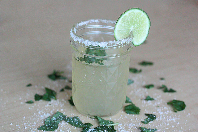 mint, lemon, lime, lemonade, sweet, cocktail, ice, juice