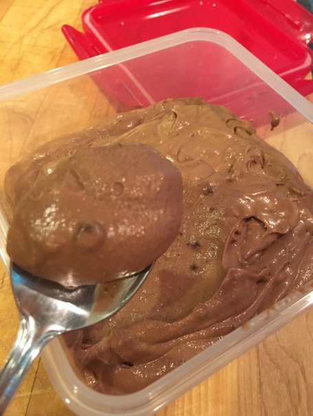 chocolate, cream, peanut butter