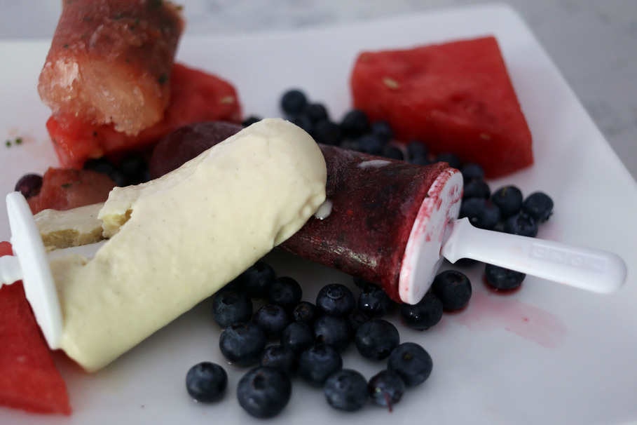 blueberry, cream, berry, strawberry