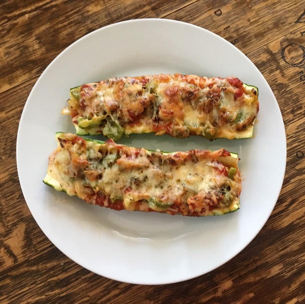 zucchini, tomato