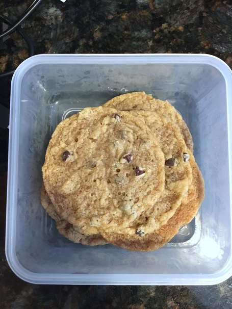 butter, peanut butter, banana, oatmeal, cookie, chocolate