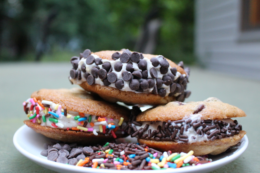 cake, cream, doughnut, cookie, sprinkles, chocolate