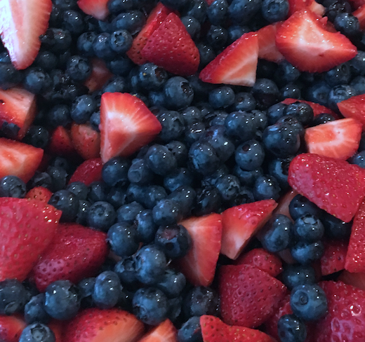 blackberry, sweet, strawberry, blueberry, berry