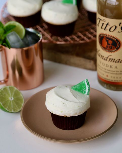 vodka-infused cupcakes 