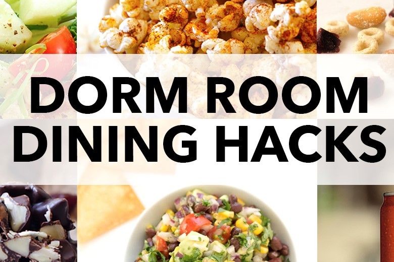 College Student Simple Dorm Room Food Hacks