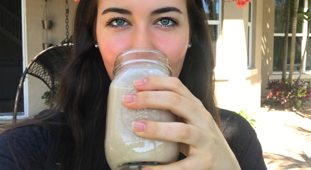 This Peanut Butter Chocolate Oat Milk Recipe Changes Your Milk Game