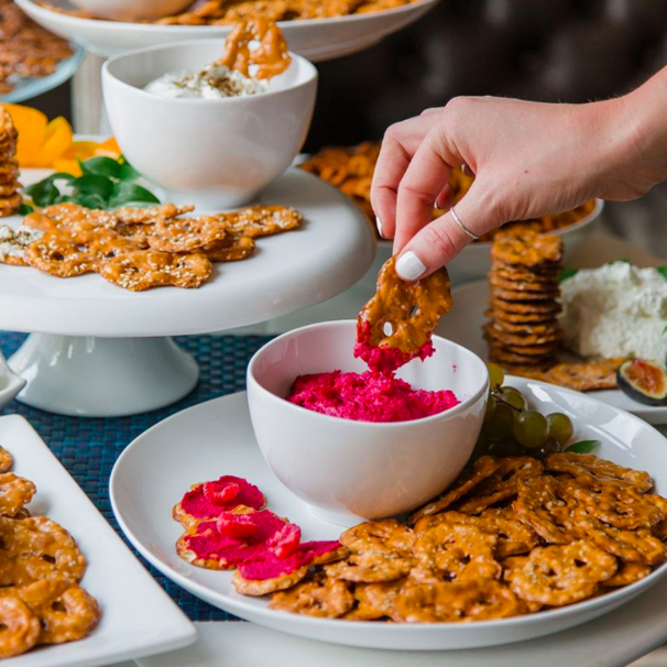 Celebrate International Hummus Day With Pretzel Crisps