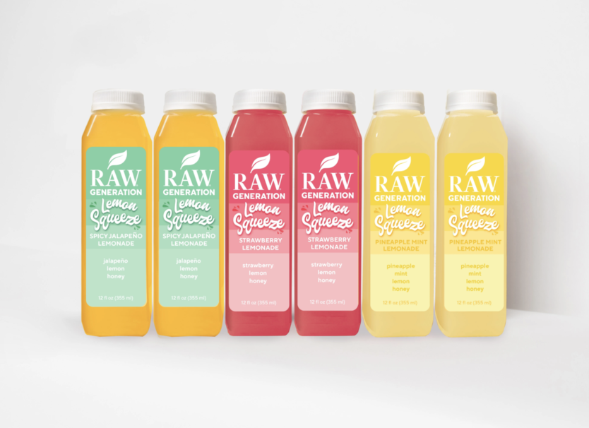 Raw Generation’s New Lemon Squeeze Lemonades Taste Just Like Summer