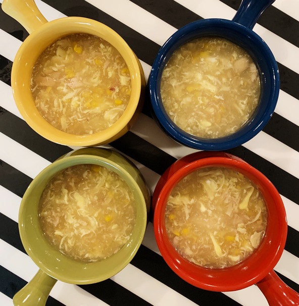 The best part of getting sick? My mom's Eggdrop Chicken Soup