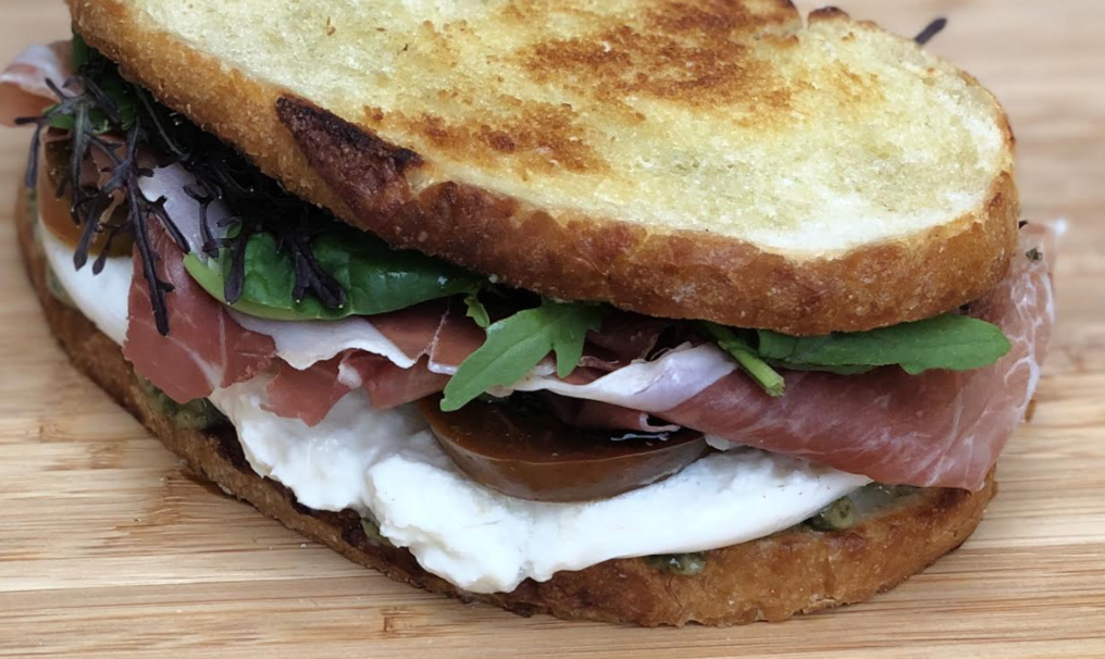 Prosciutto Caprese Sandwich Recipe