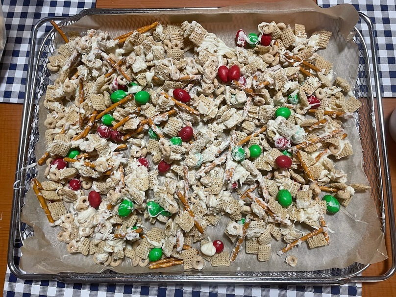 Sweet and Salty Christmas Chex Mix Recipe for the Holidays