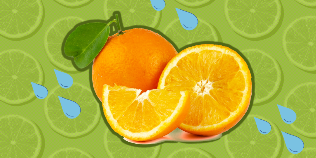 The Shower Orange Trend Is Eating An Orange In The Shower