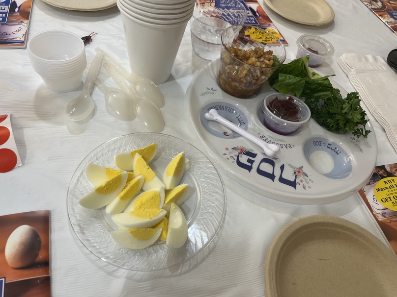 Everything I ate at UF Hillel's Passover Seder
